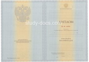 Диплом специалиста 2012-2013 в Владивостоке